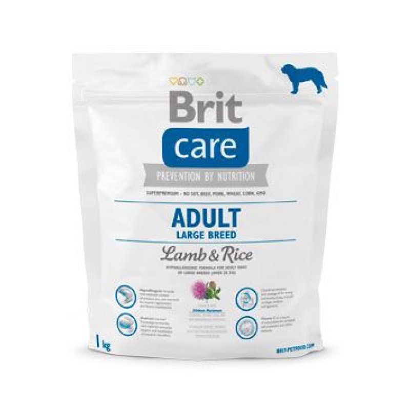 Brit Care Dog Adult Large Breed Lamb & Rice 1 kg