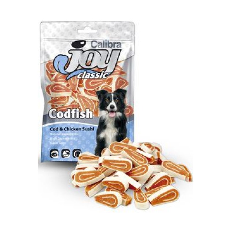 Calibra Joy Dog Classic Cod & Chicken Sushi 80 g