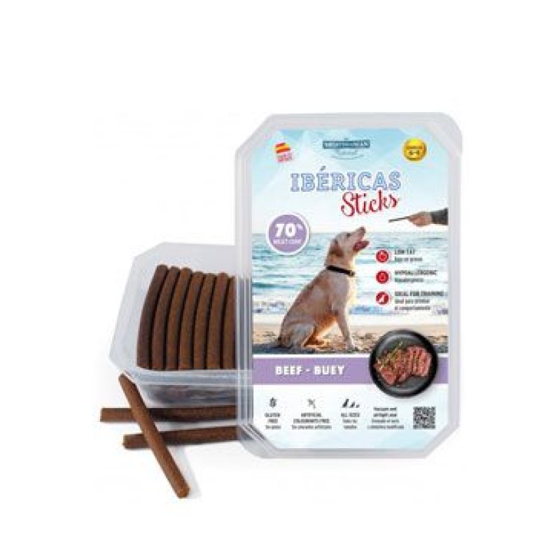 Ibéricas Sticks for Dog-Beef 800 g 75 ks