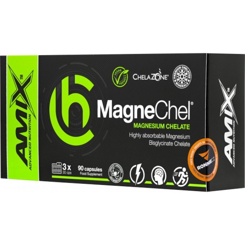 Amix Hořčík • MagneChel® Magnesium Chelate - 90 cps