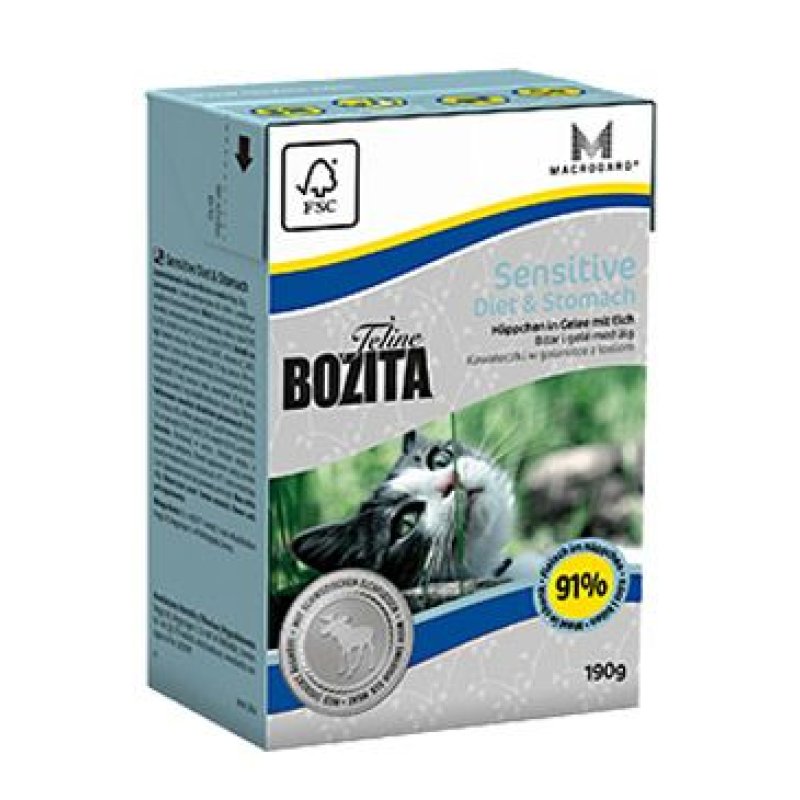 Bozita Cat Diet & Stomach - Sensitive TP 190 g