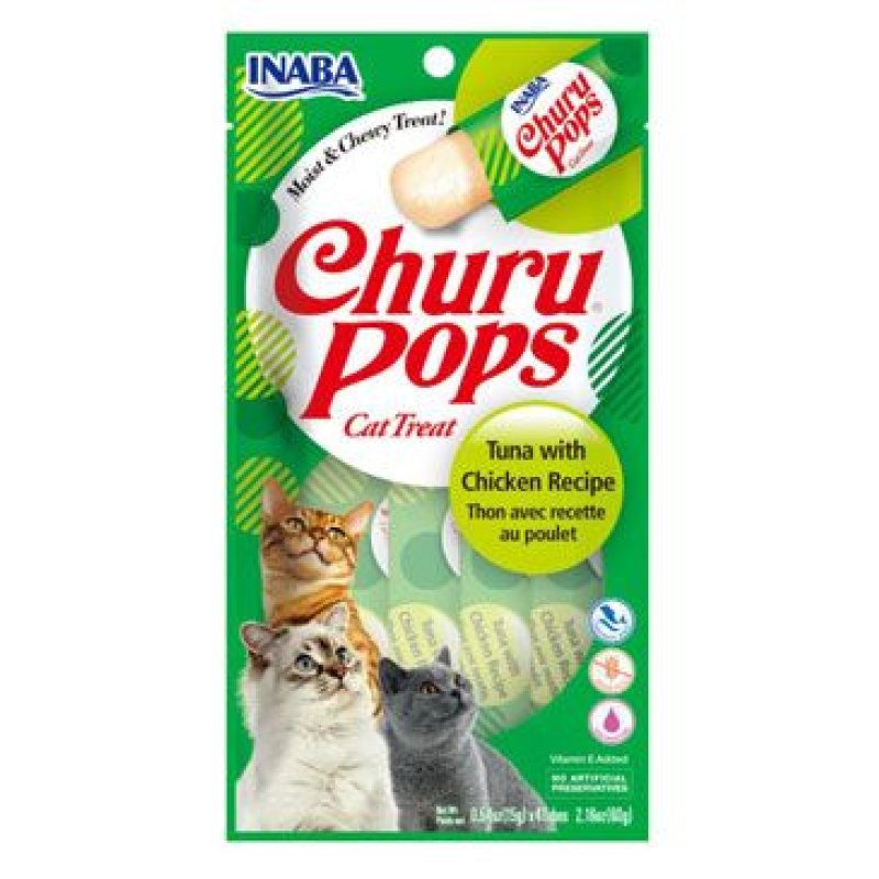 Churu Cat Pops Tuna with Chicken 4 x 15 g