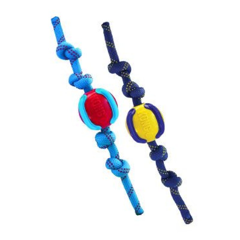 Kong hračka pro psa  balónek s provazem Kruuse