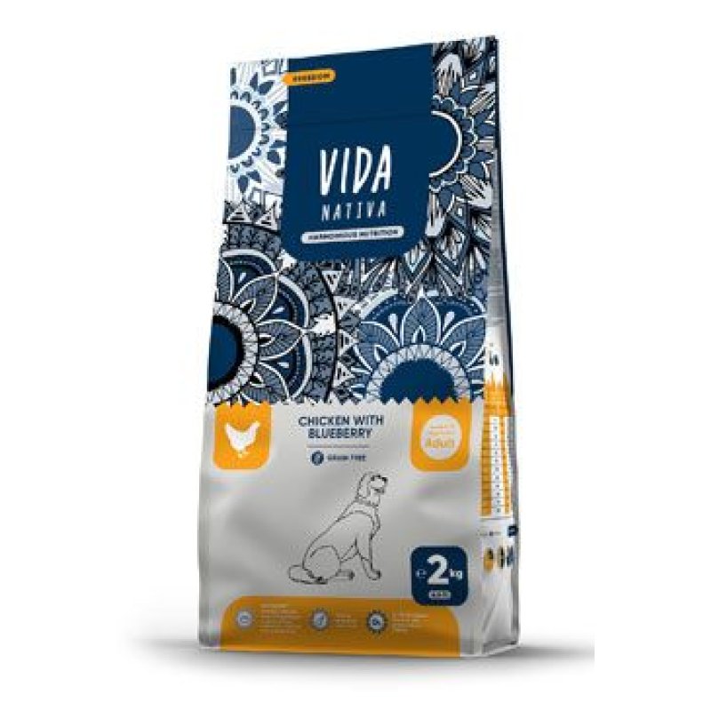 Kraftia VIDA NATIVA DOG Adult M/L Chicken 2 kg