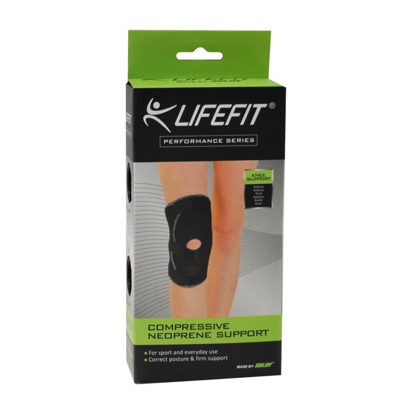 Neoprenová bandáž LIFEFIT BN303 Koleno otevřené