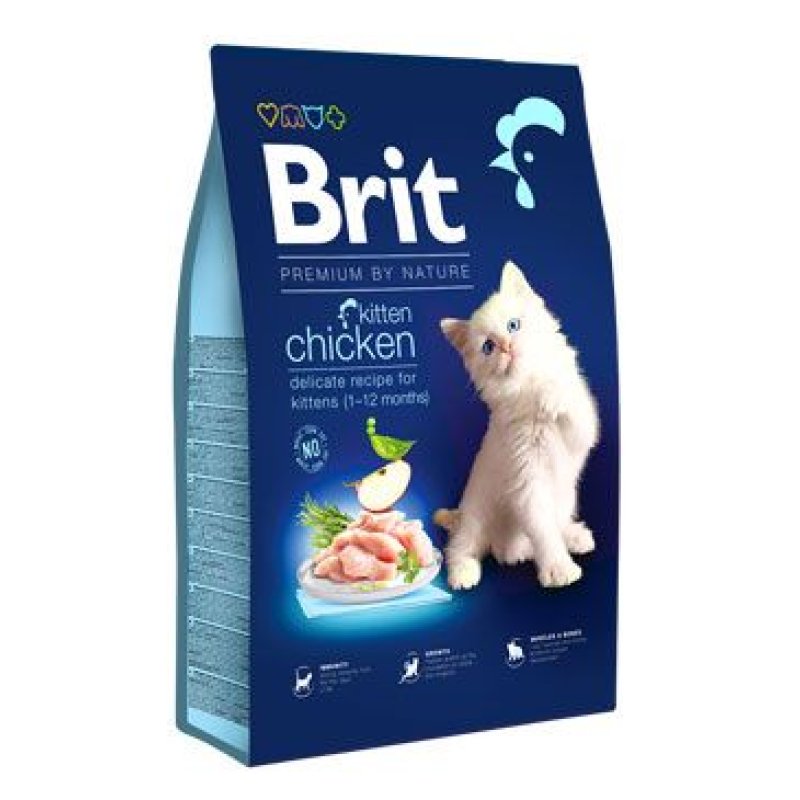 Brit Premium Cat by Nature Kitten Chicken 1,5 kg