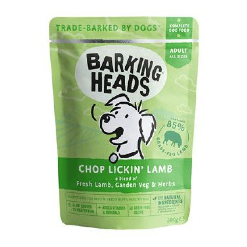 BARKING HEADS Chop Lickin’ Lamb kapsička 300 g