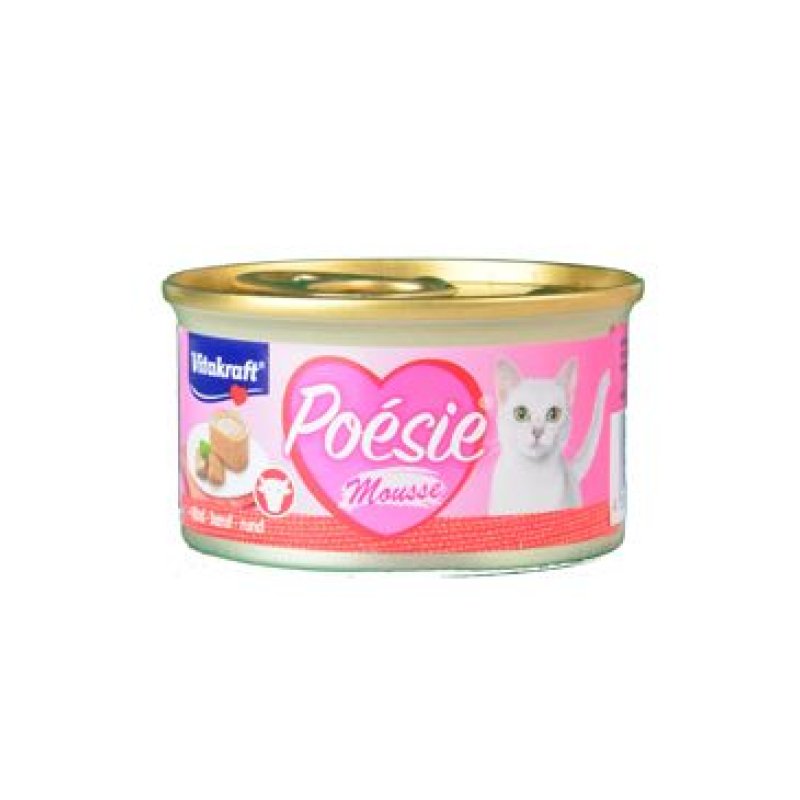 Vitakraft Cat Poésie paté paštika hovězí 85 g