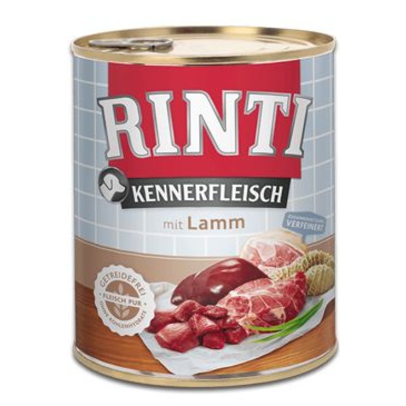 Rinti Dog Kennerfleisch jehně 800 g