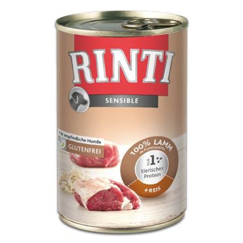 Rinti Dog Sensible jehně+rýže 400 g