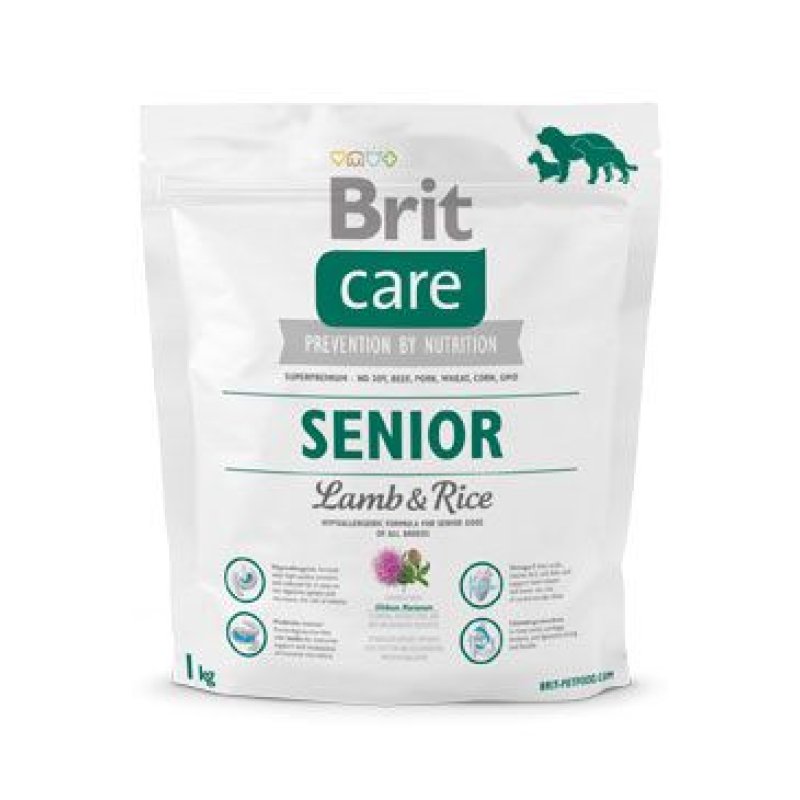 Brit Care Dog Senior Lamb & Rice 1 kg