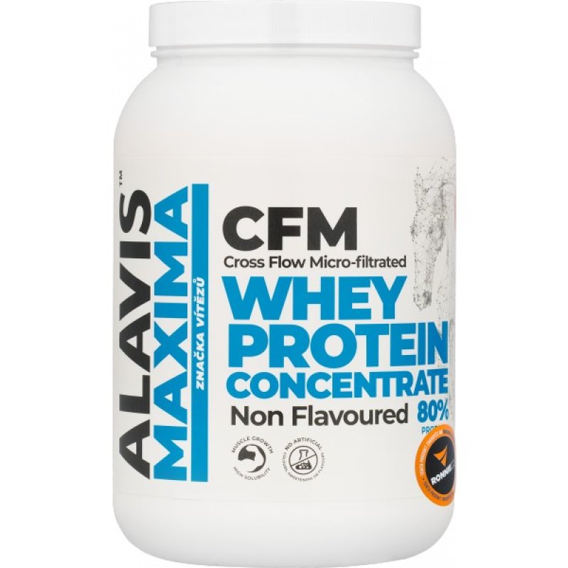 Alavis Maxima CFM Whey Protein Concentrate 80 % 1500 g