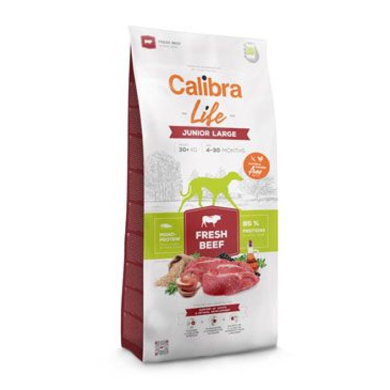 Calibra Dog Life Junior Large Fresh Beef 2,5 kg