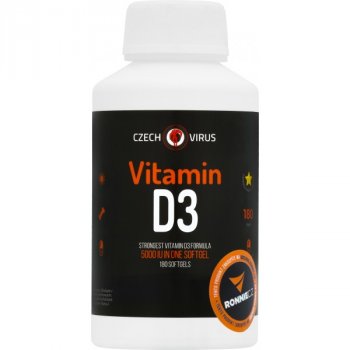Czech Virus Vitamin D3 - 180 tbl