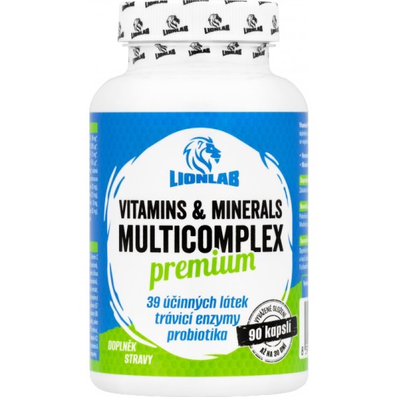 Lionlab Vitamins & Minerals Premium Multicomplex 90 cps