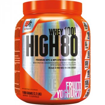 Extrifit High Whey 80 - 1000 g, vanilka