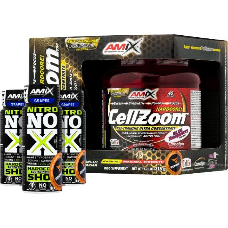 Amix CellZoom® 315 g + 3x NitroNoX Shot 60 ml