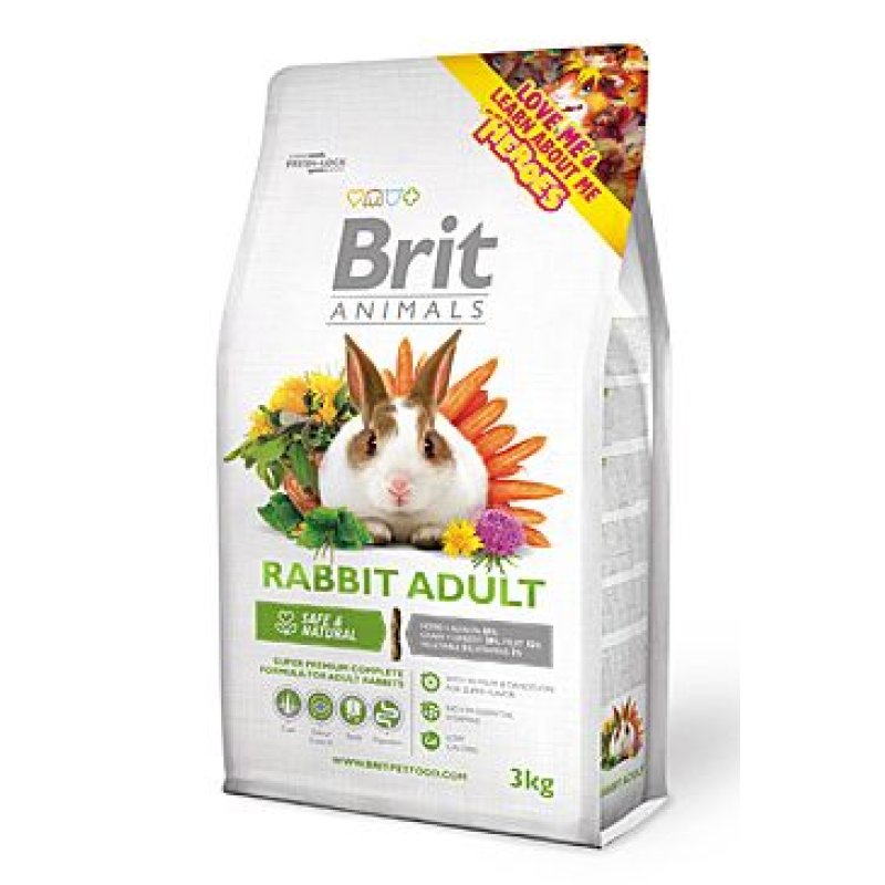 Brit Animals Rabbit Adult Complete 3 kg