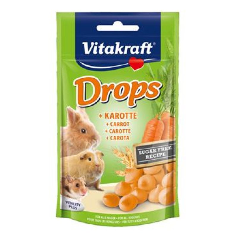 Vitakraft all Rodent Carotties Drops 75 g