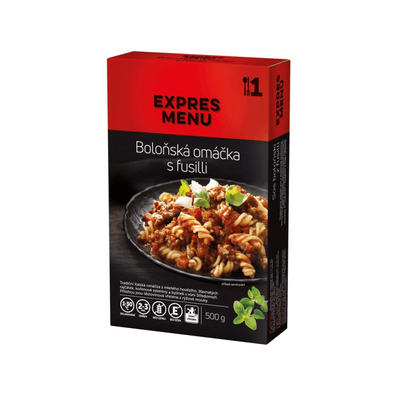 EXPRES MENU KM Boloňská omáčka s fusilli 500 g