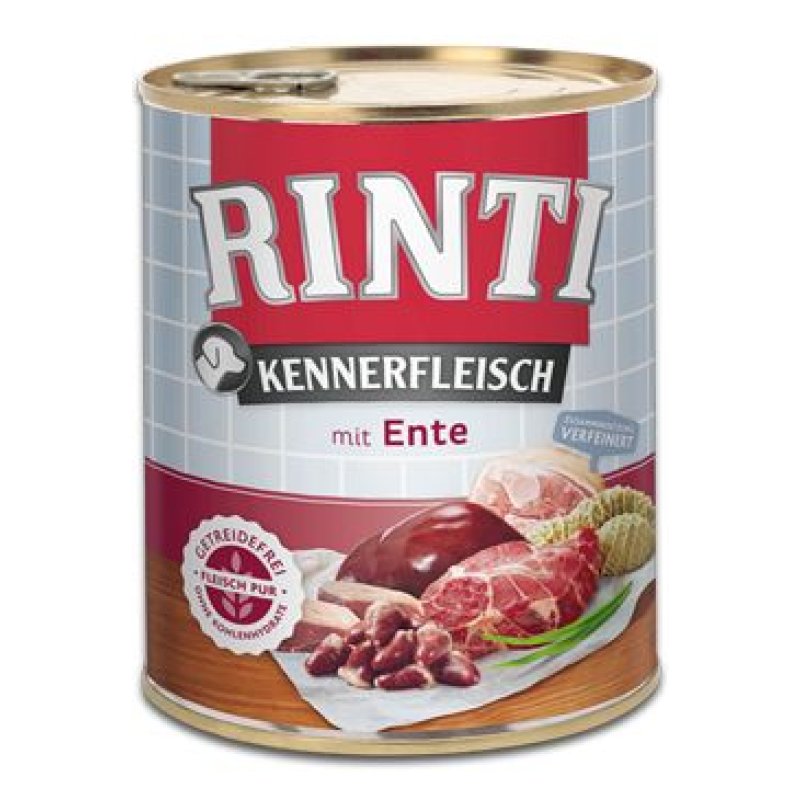 Rinti Dog Kennerfleisch kachní srdce 800 g