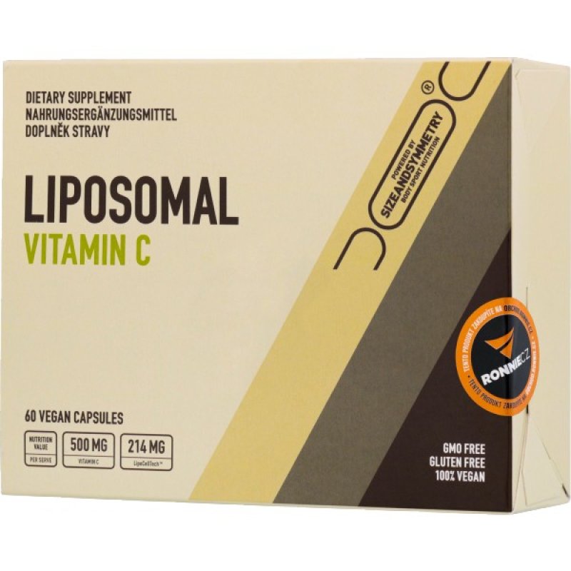 Sizeandsymmetry Liposomal Vitamin C 60 cps