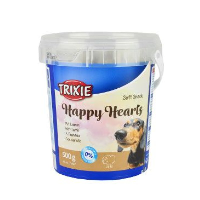 Trixie Soft Snack Happy Hearts srdíčka jehněčí 500 g