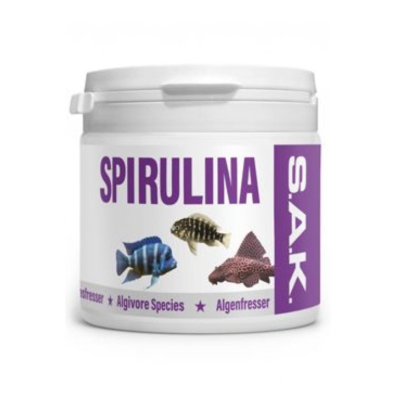 S.A.K. Spirulina 75 g (150 ml) velikost 1