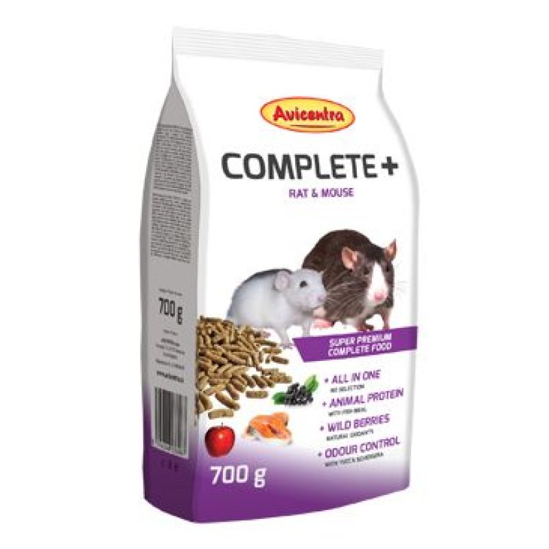 Avicentra COMPLETE+ potkan, myš 700 g