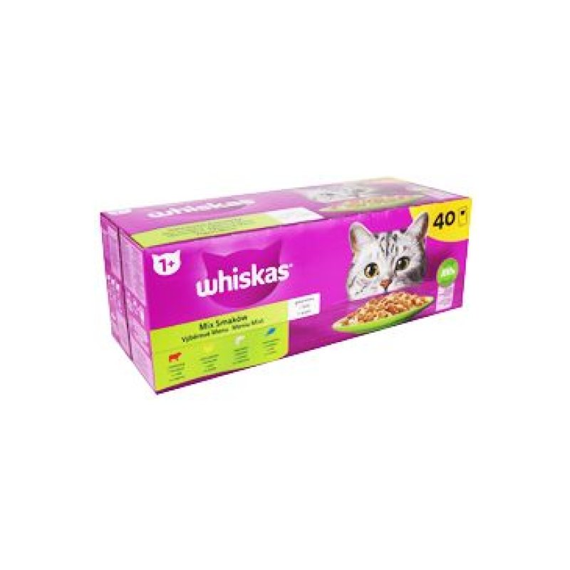 Whiskas kaps. Core drůb. výběr ž. 40x85g