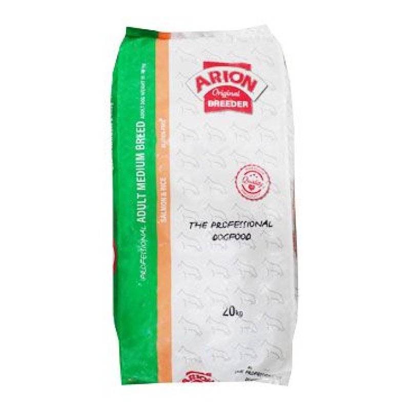 Arion Breeder Original Adult Medium Salmon Rice 20 kg