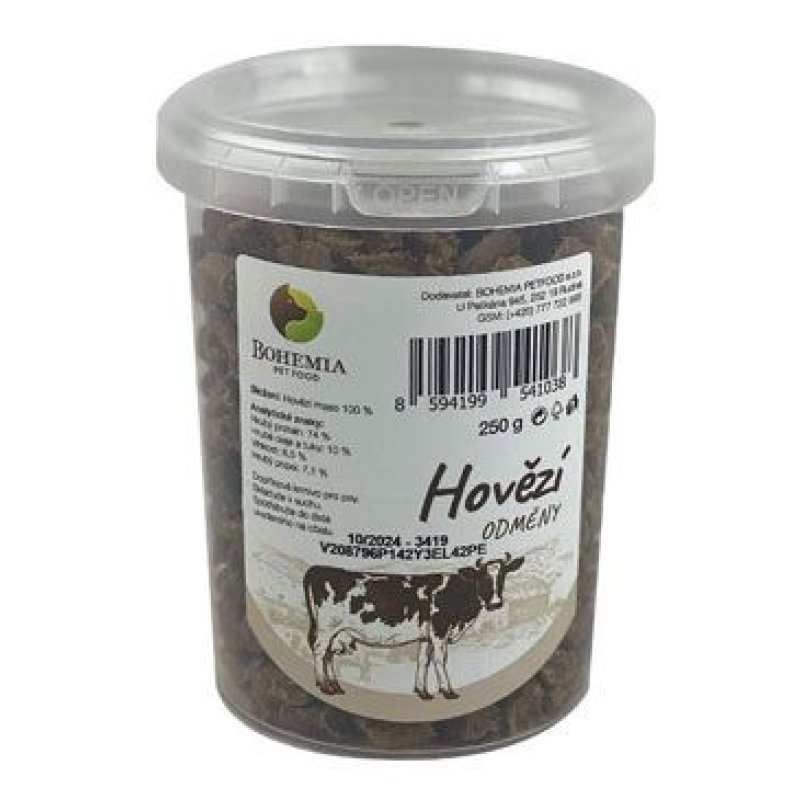 BOHEMIA Hovězí odměny 250 g