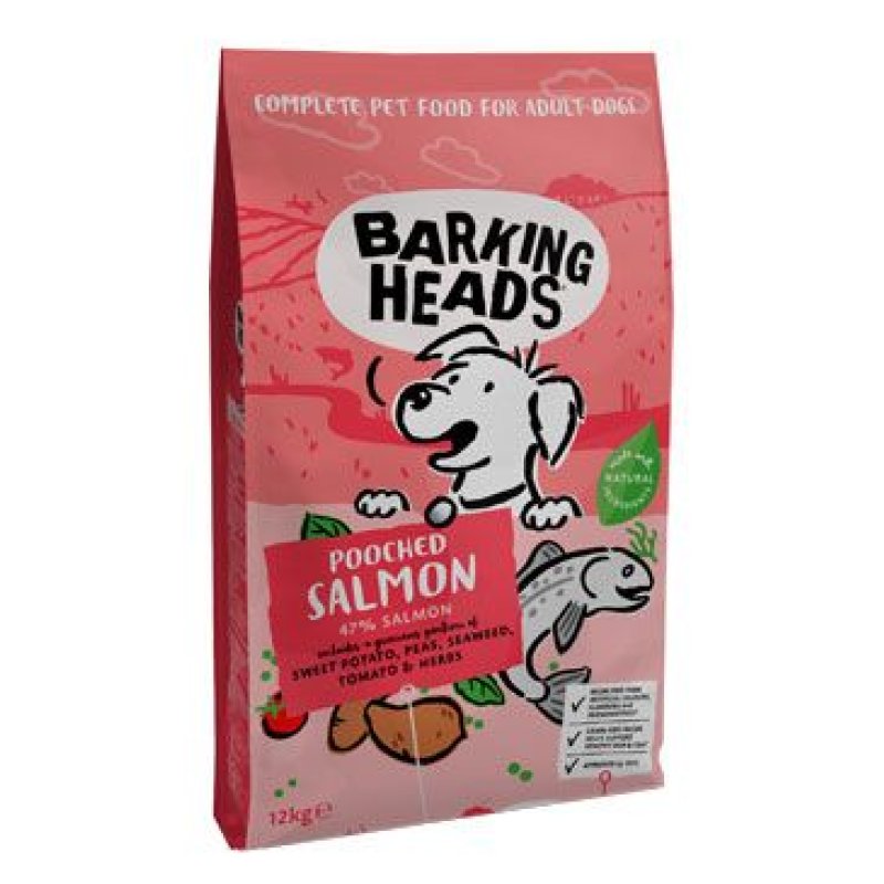 BARKING HEADS Pooched Salmon 12 kg