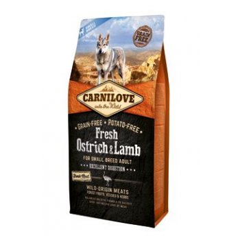 Carnilove Dog Fresh Ostrich & Lamb for Small Breed 6 kg