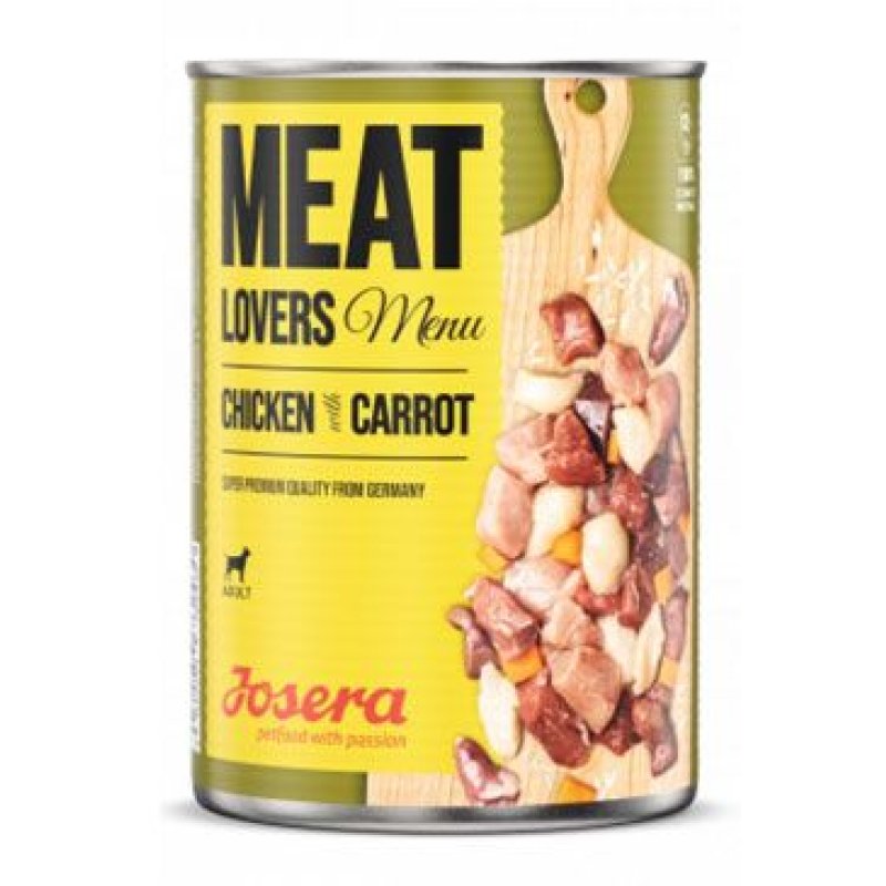 Josera Dog Meat Lovers Menu Chick. with Carrot 400 g