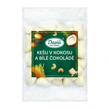 Kešu v kokosu a bílé čokoládě 100 g