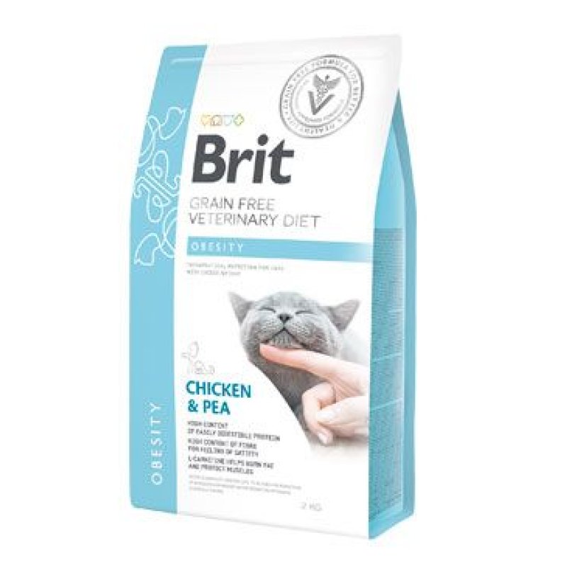 Brit VD Cat GF Obesity 2 kg