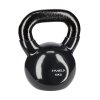 Kettlebell pokrytý vinylem HMS KNV10 10 kg, černý