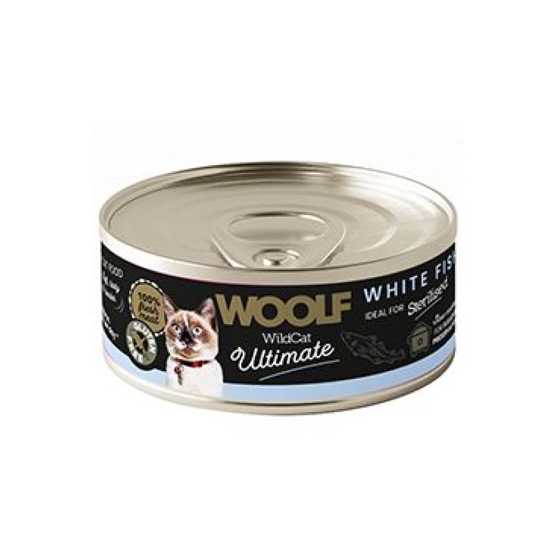 WOOLF Wildcat Ultimate konz White fish pate 85 g