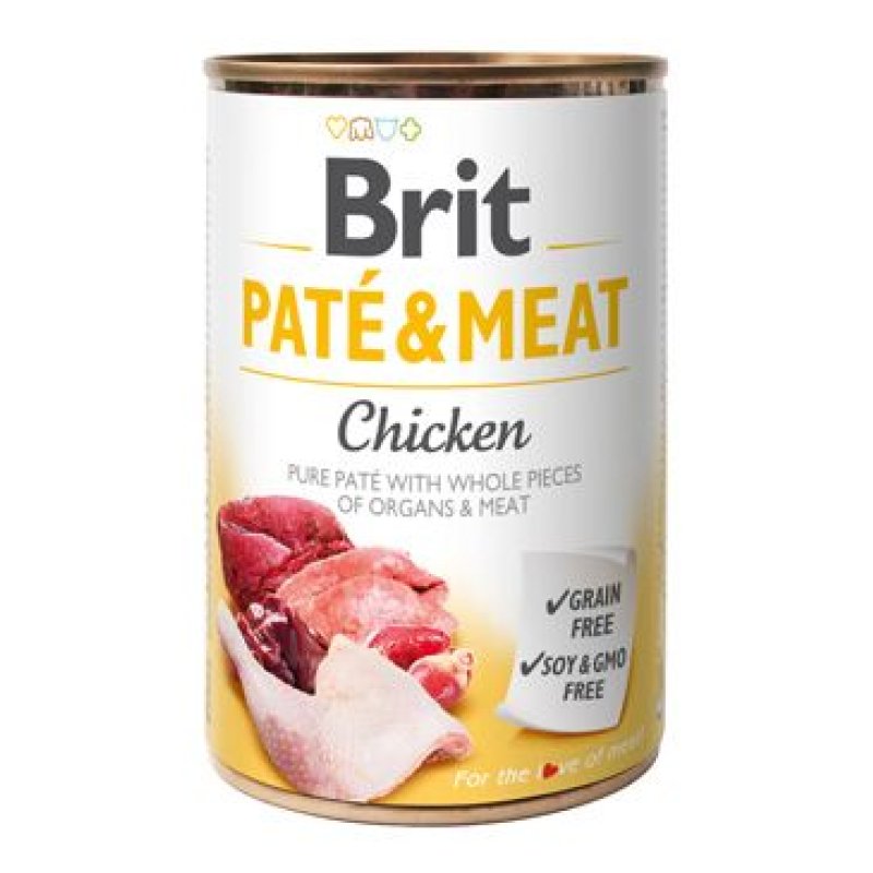 Brit Dog konz Paté & Meat Chicken 400 g