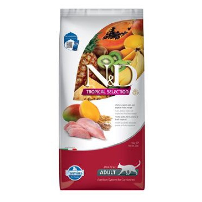 N&D TROPICAL SELECTION CAT Adult Chicken 10 kg