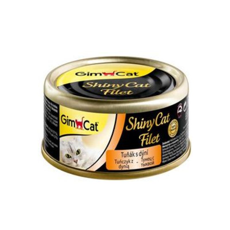 Gimpet ShinyCat filet tuňák s dýní 70 g