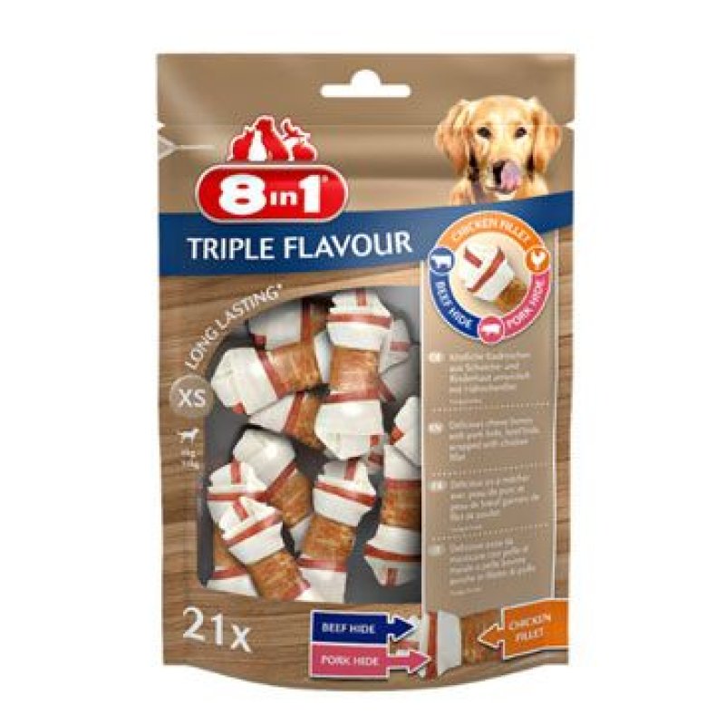 8in1 Triple Flavour XS 21 ks