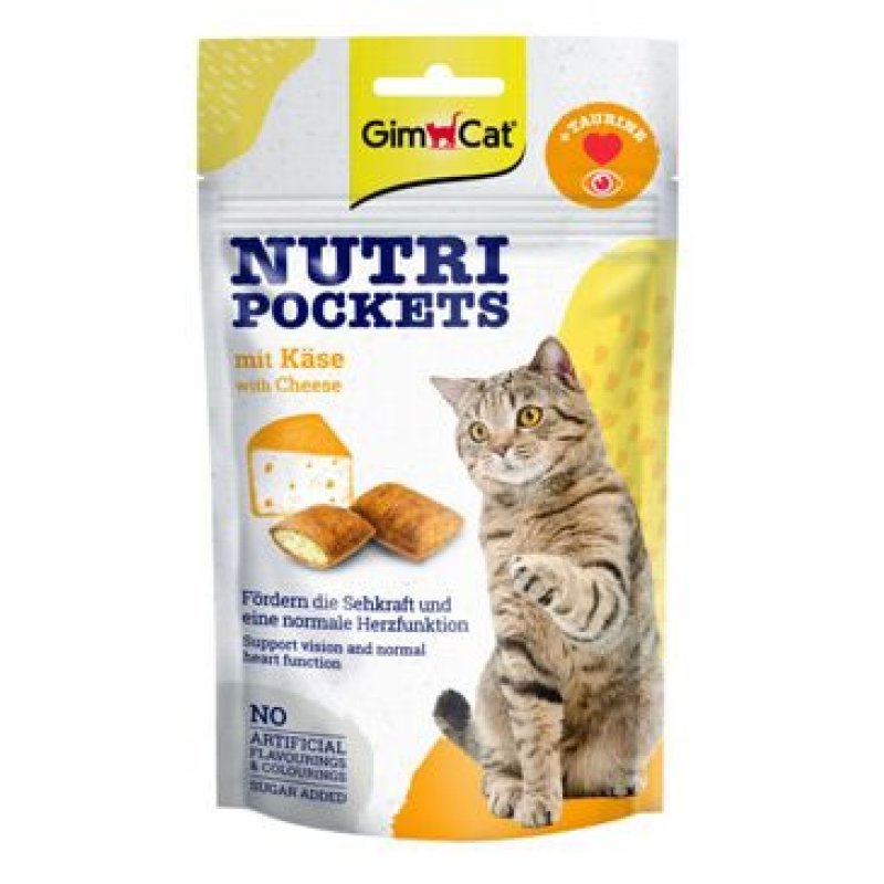 Gimcat Nutri Pockets se sýrem 60 g