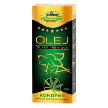 VITAR Veterinae Konopný olej 500 ml