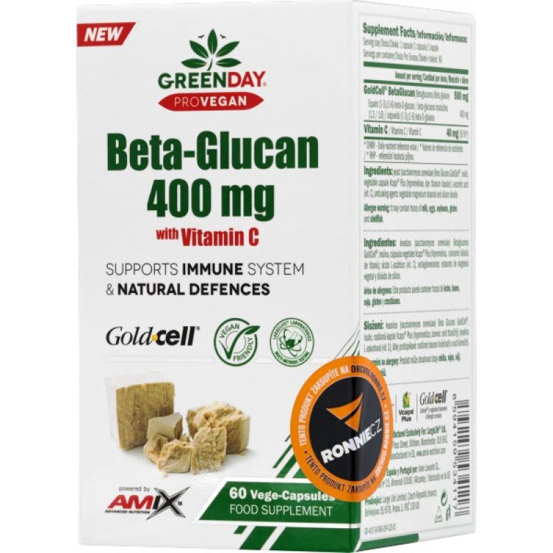 Amix Beta-Glucan 400 mg 60 cps