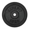 Kotouč LIFEFIT® 15kg, kovový, pro 30mm tyč