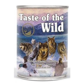 Taste of the Wild konzerva Wetlands Wild Fowl 390 g