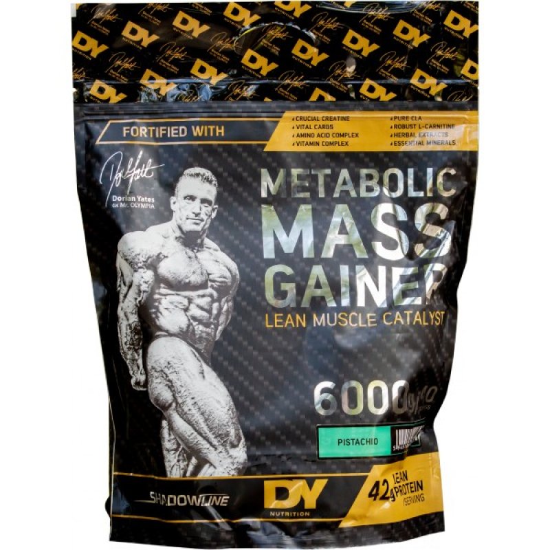 Dorian Yates Nutrition Metabolic Mass Gainer - 6000 g, jahoda