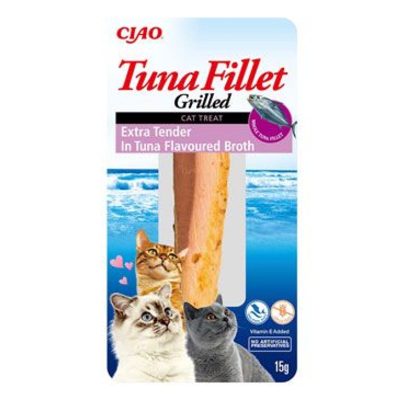 Churu Cat Tuna Fillet Extra in Tuna Flavoured Broth 15 g